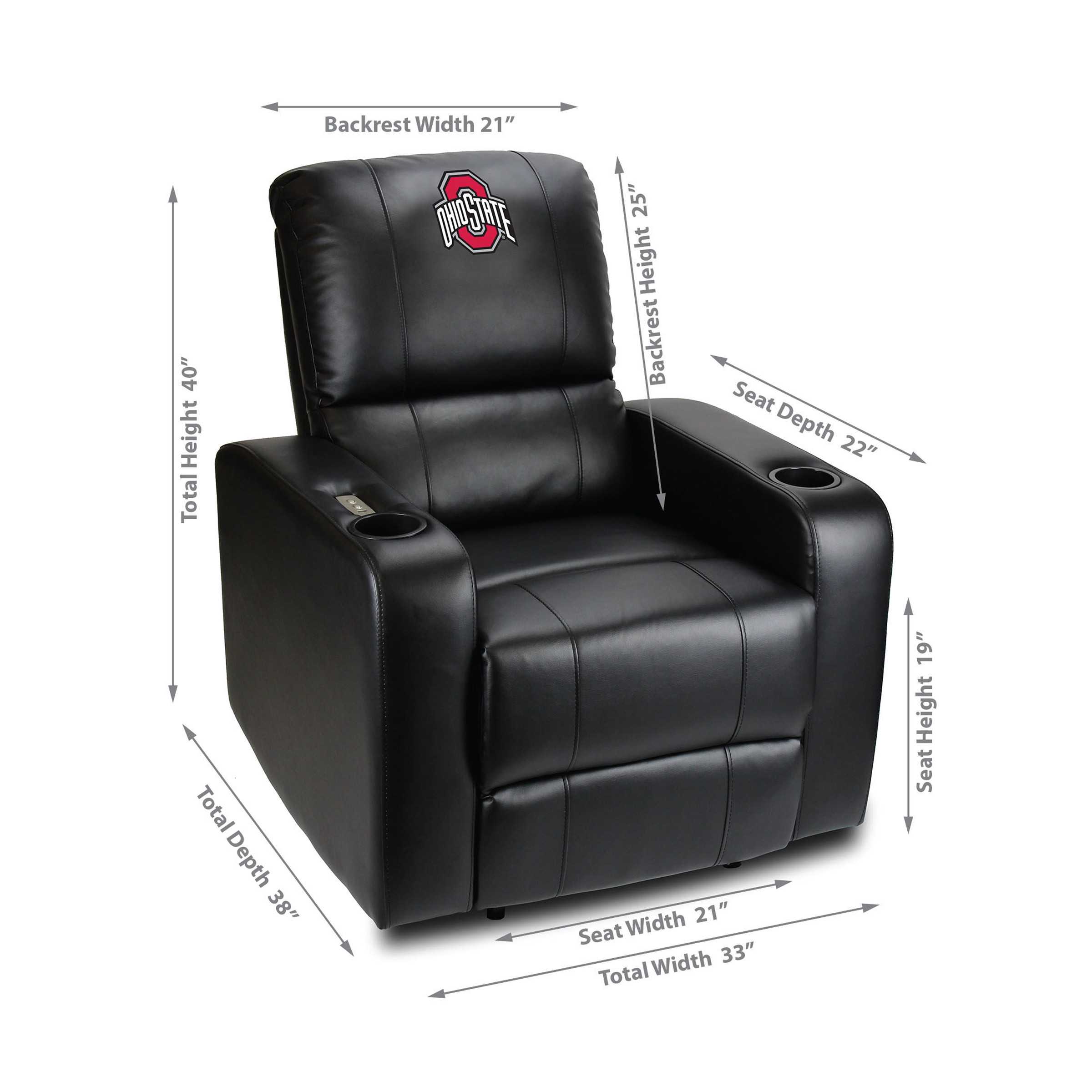 OHIO STATE POWER THEATER RECLINER