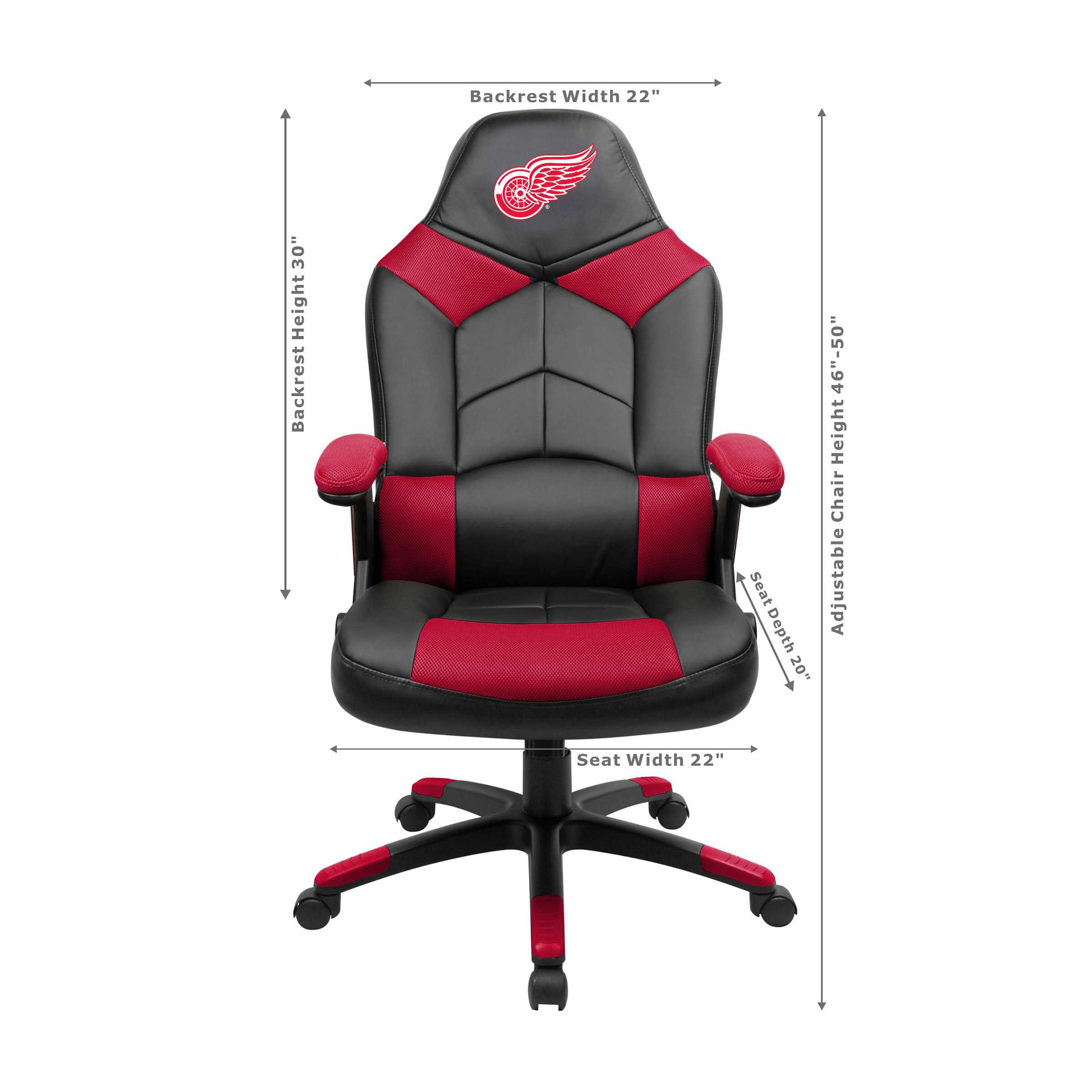 DETROIT REDWINGS OVERSIZED GAME CHAIR