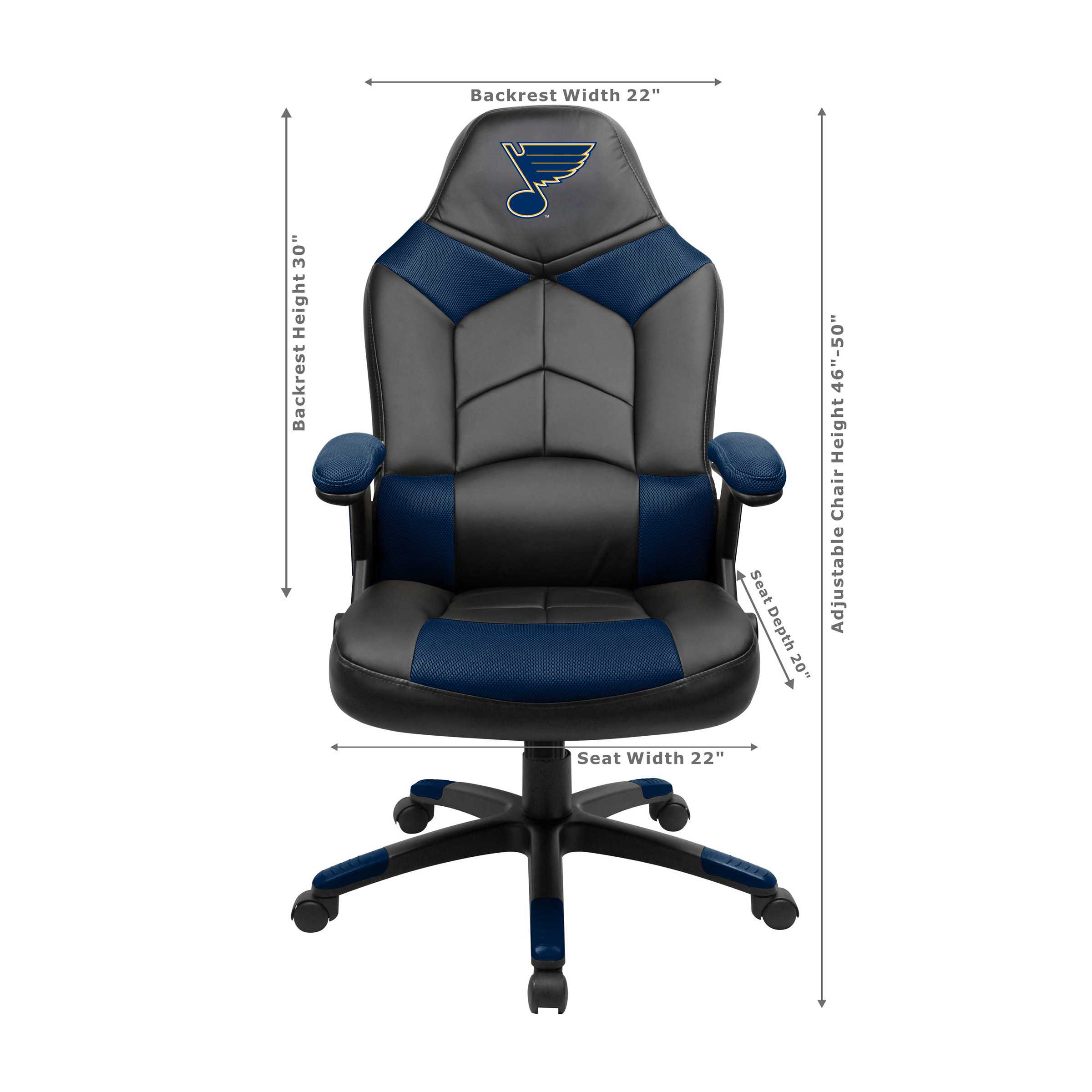ST LOUIS BLUES OVERSIZED GAME CHAIR