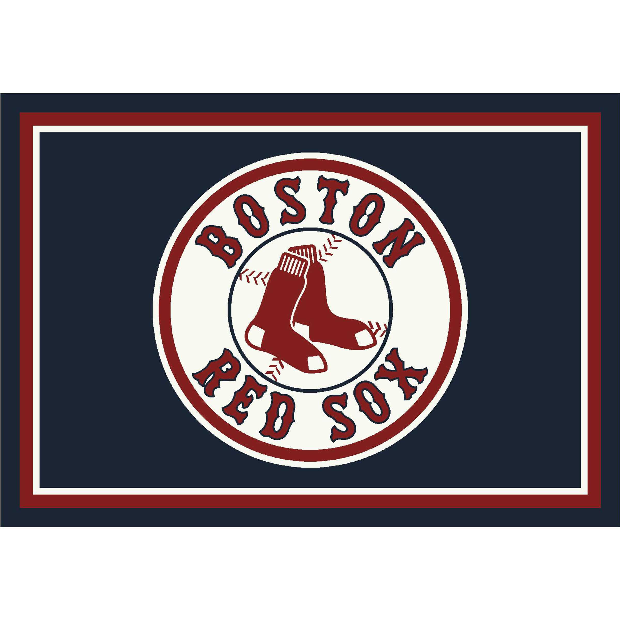BOSTON RED SOX 4X6 SPIRIT RUG
