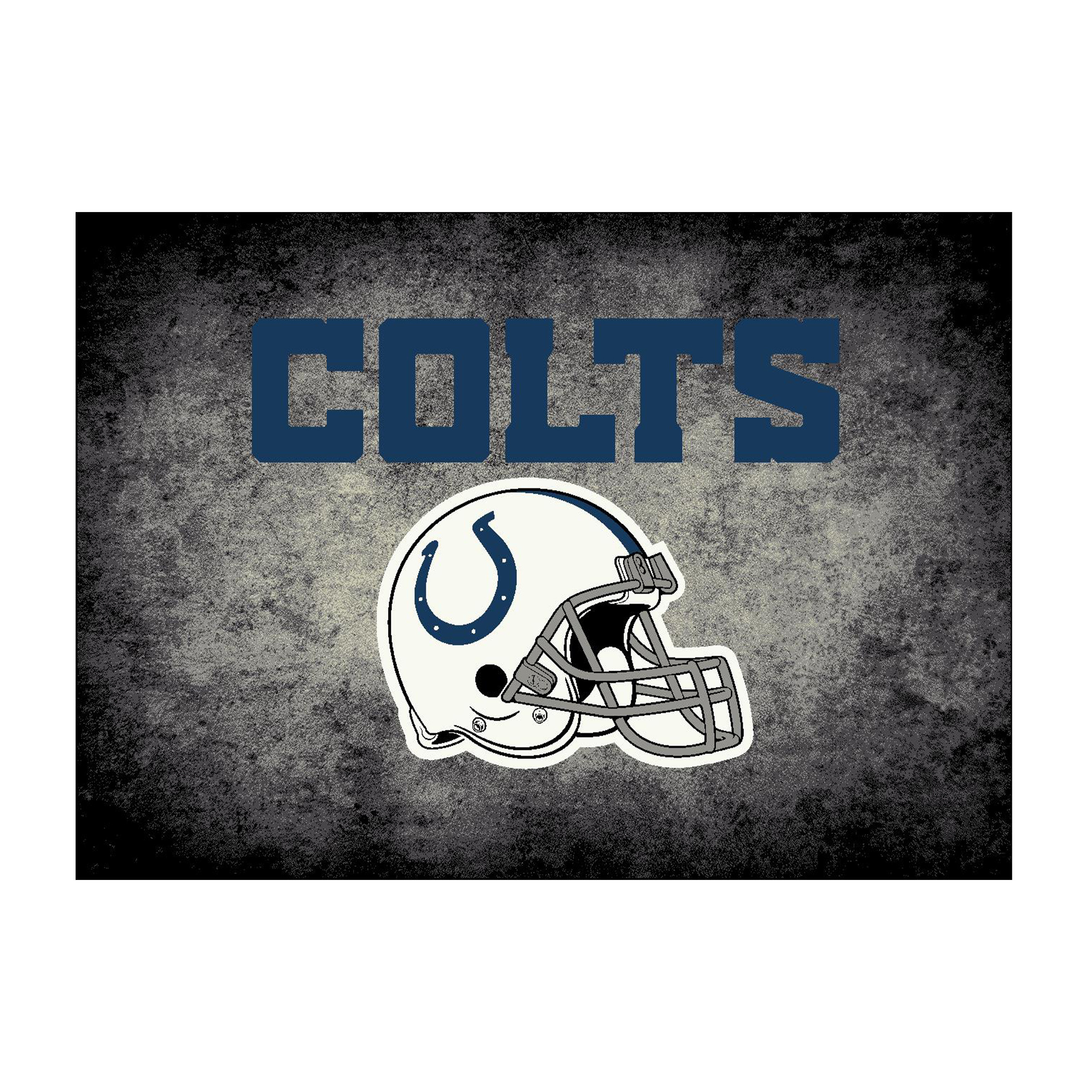 INDIANAPOLIS COLTS 4X6 DISTRESSED RUG