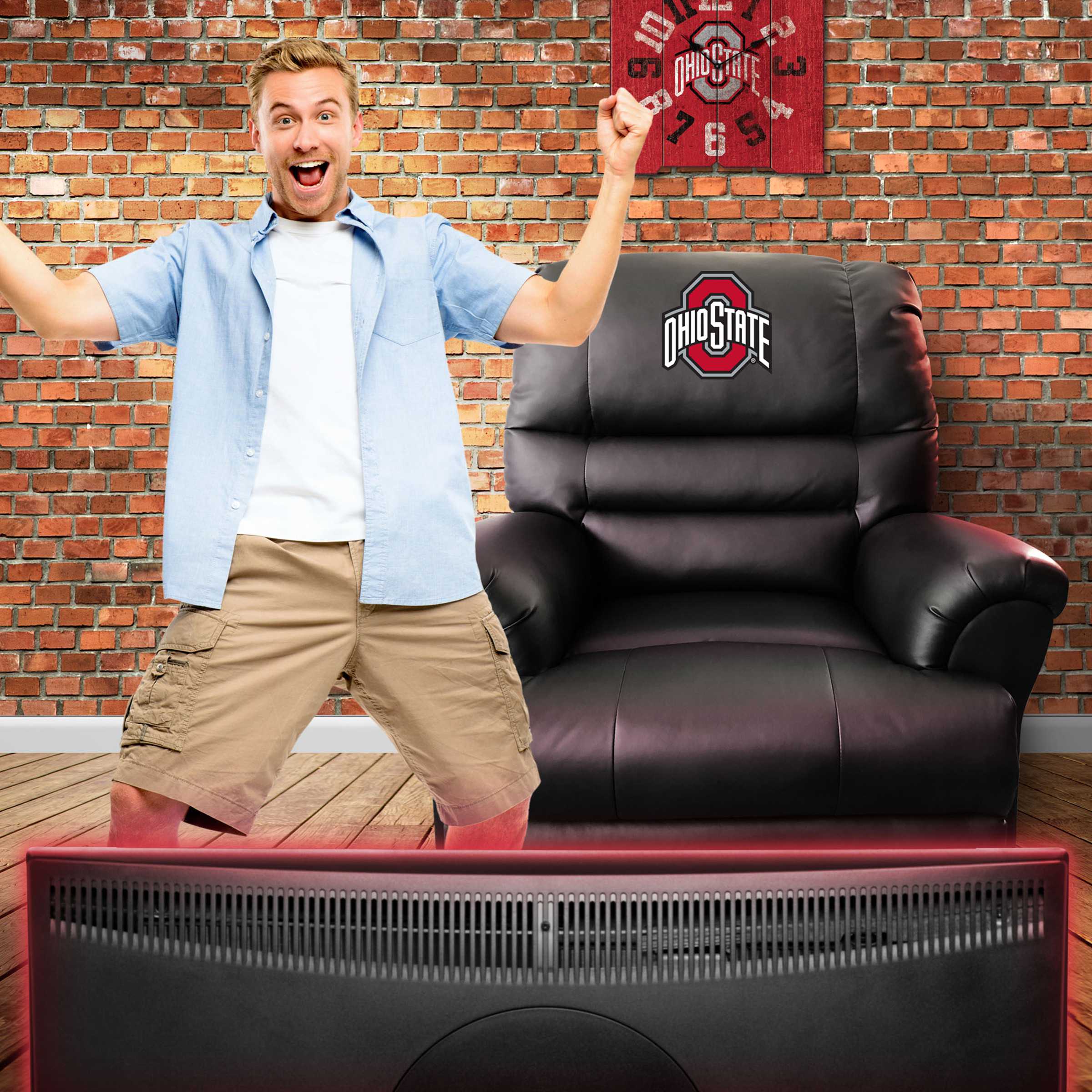 OHIO STATE SPORTS RECLINER