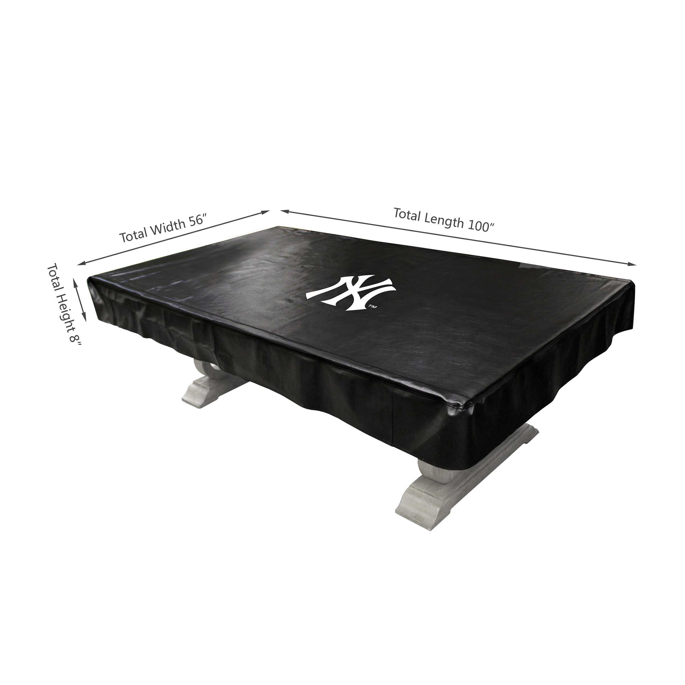 NEW YORK YANKEE 8' DELUXE POOL TABLE COVER