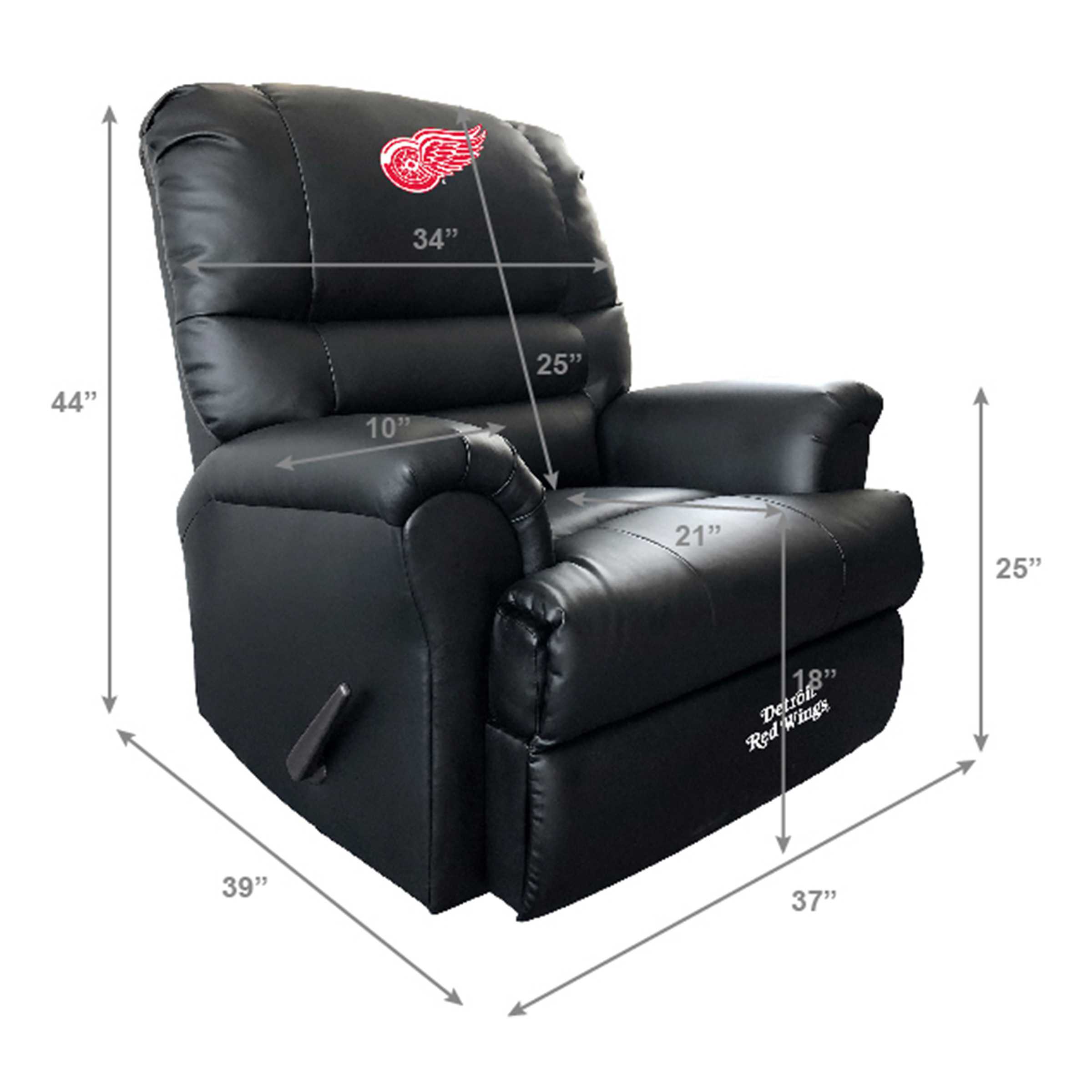 DETROIT RED WINGS SPORTS RECLINER