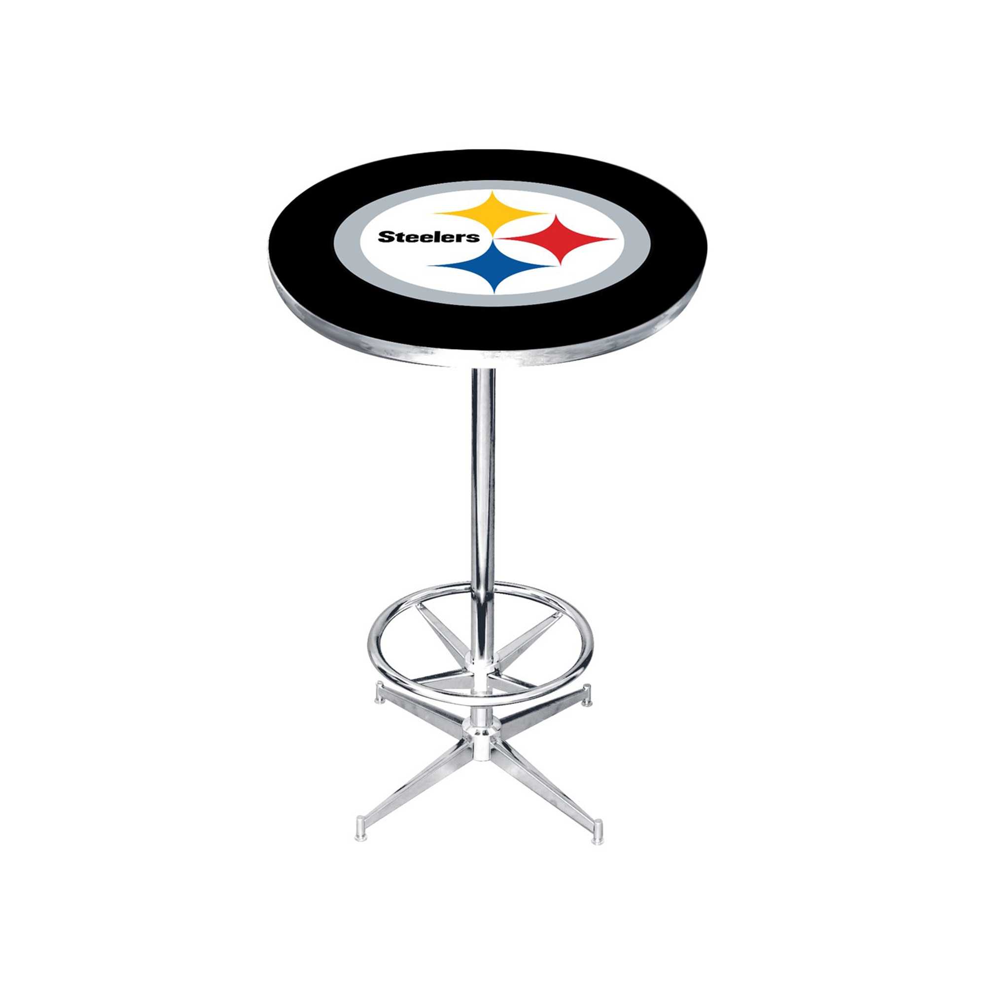 PITTS STEELERS PUB TABLE