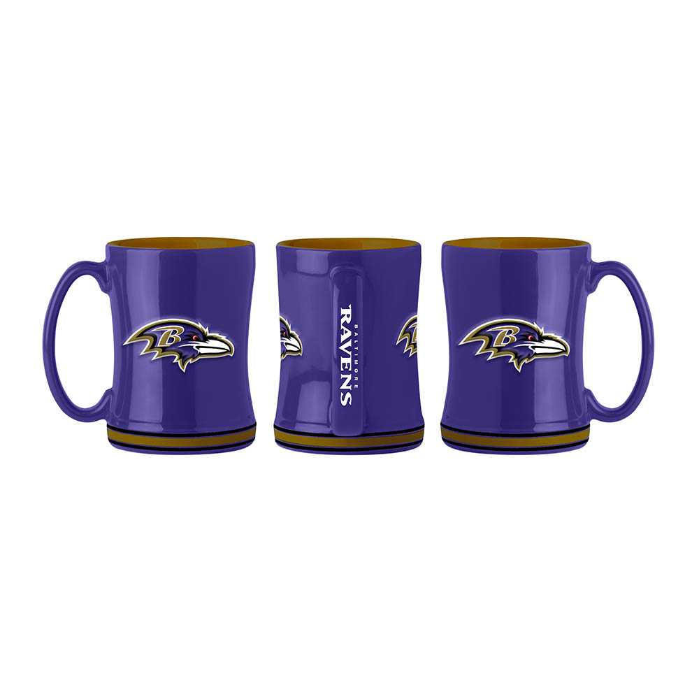 Baltimore Ravens Sculpted Relief Mug