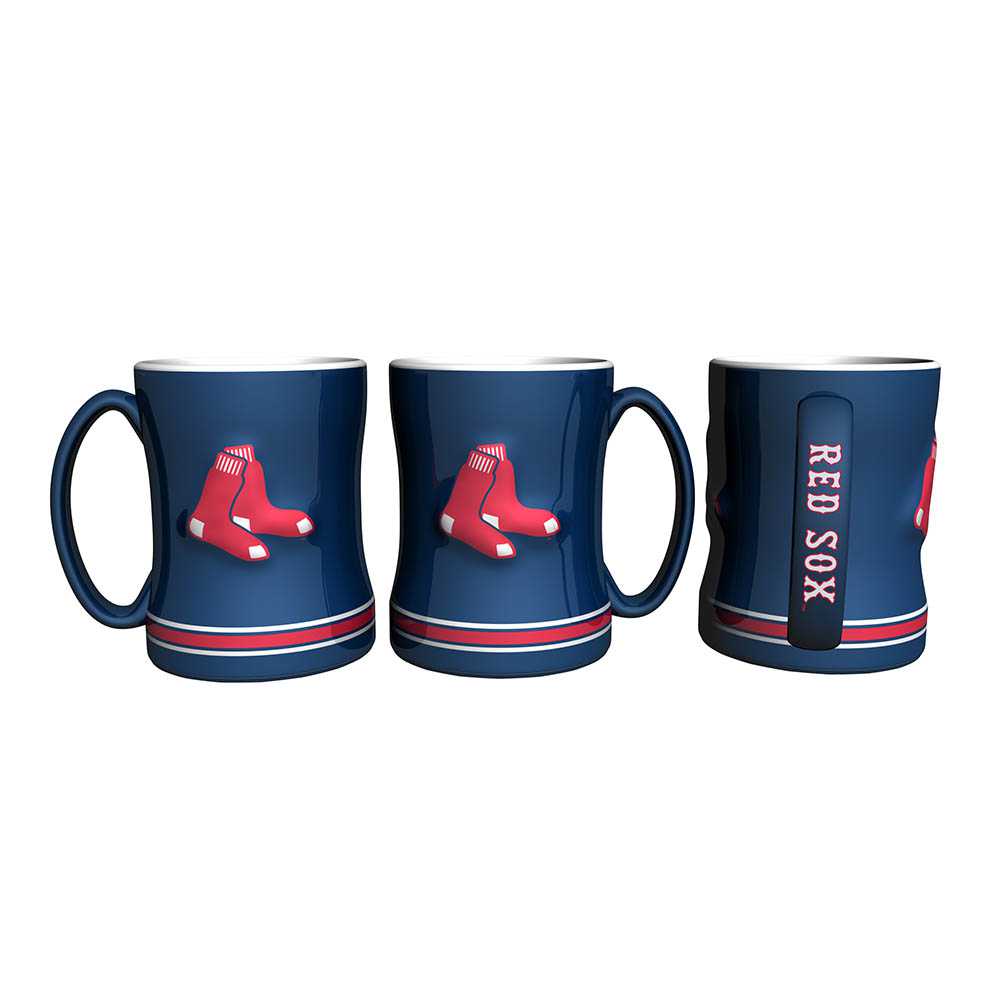 Boston Red Sox Sculpted Relief Mug