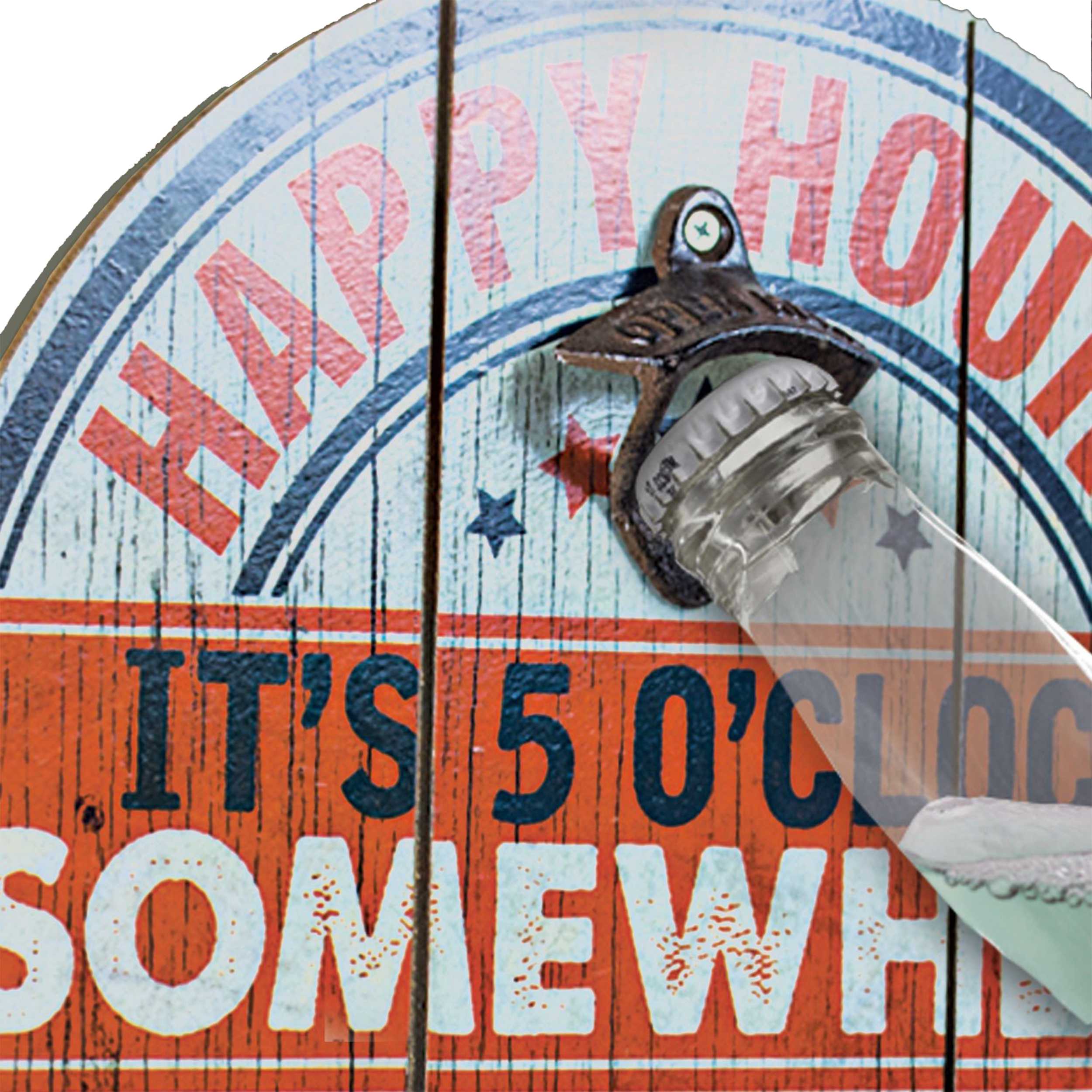 Round Bottle Cap Catcher - It's 5 O'Clock Somewhere