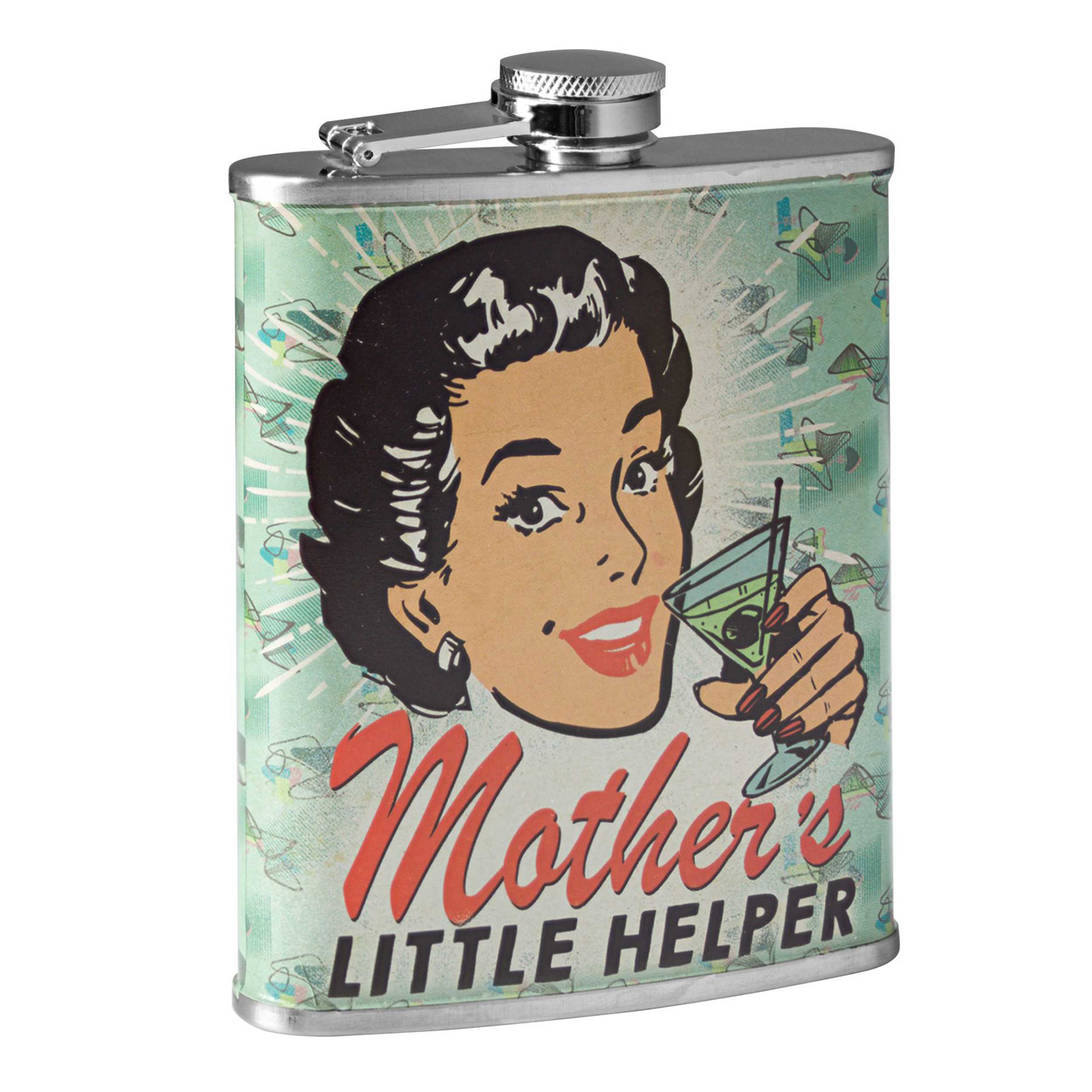 Stainless Steel Flask 8oz - Mother's Little Helper