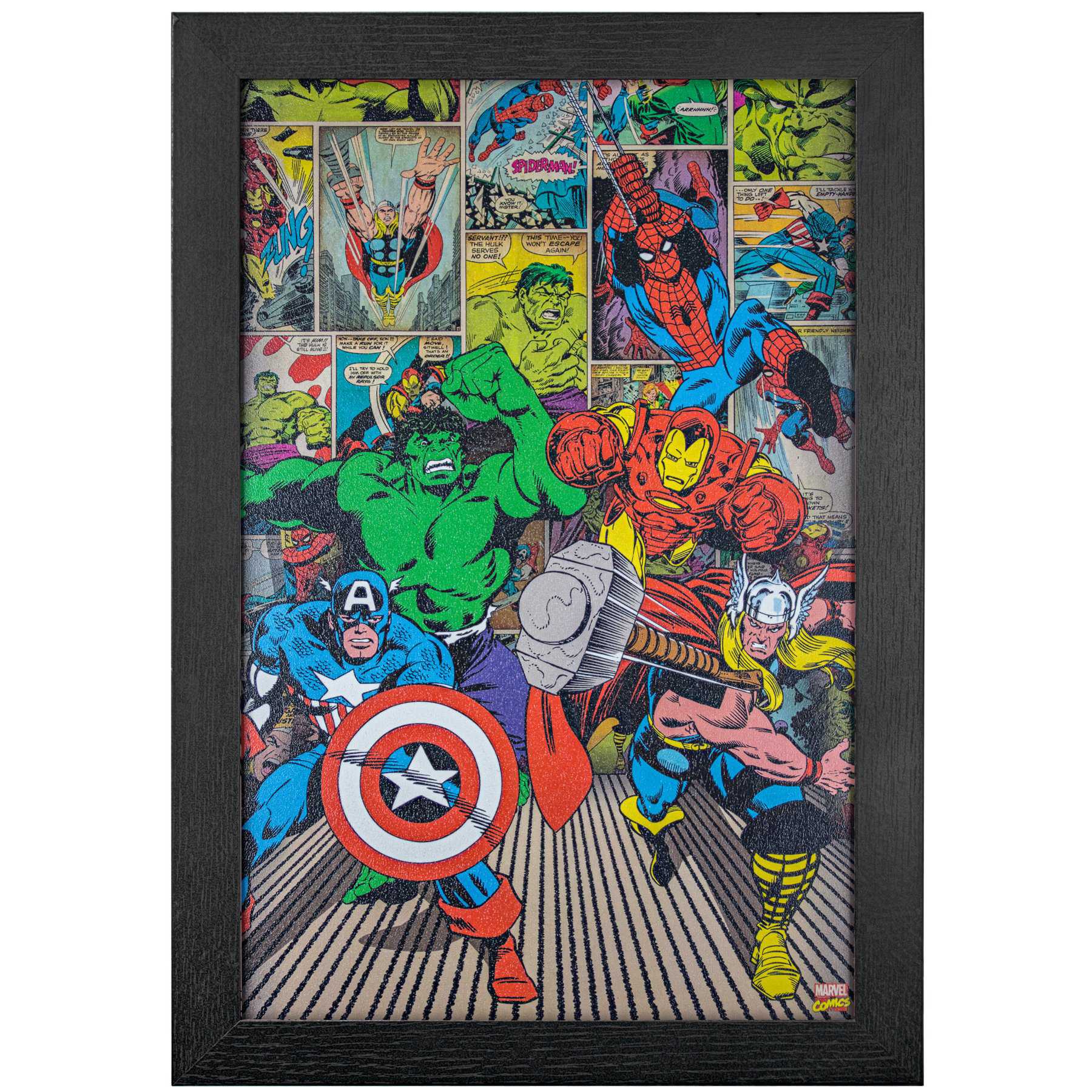 Licensed Framed Art - Comics Avengers