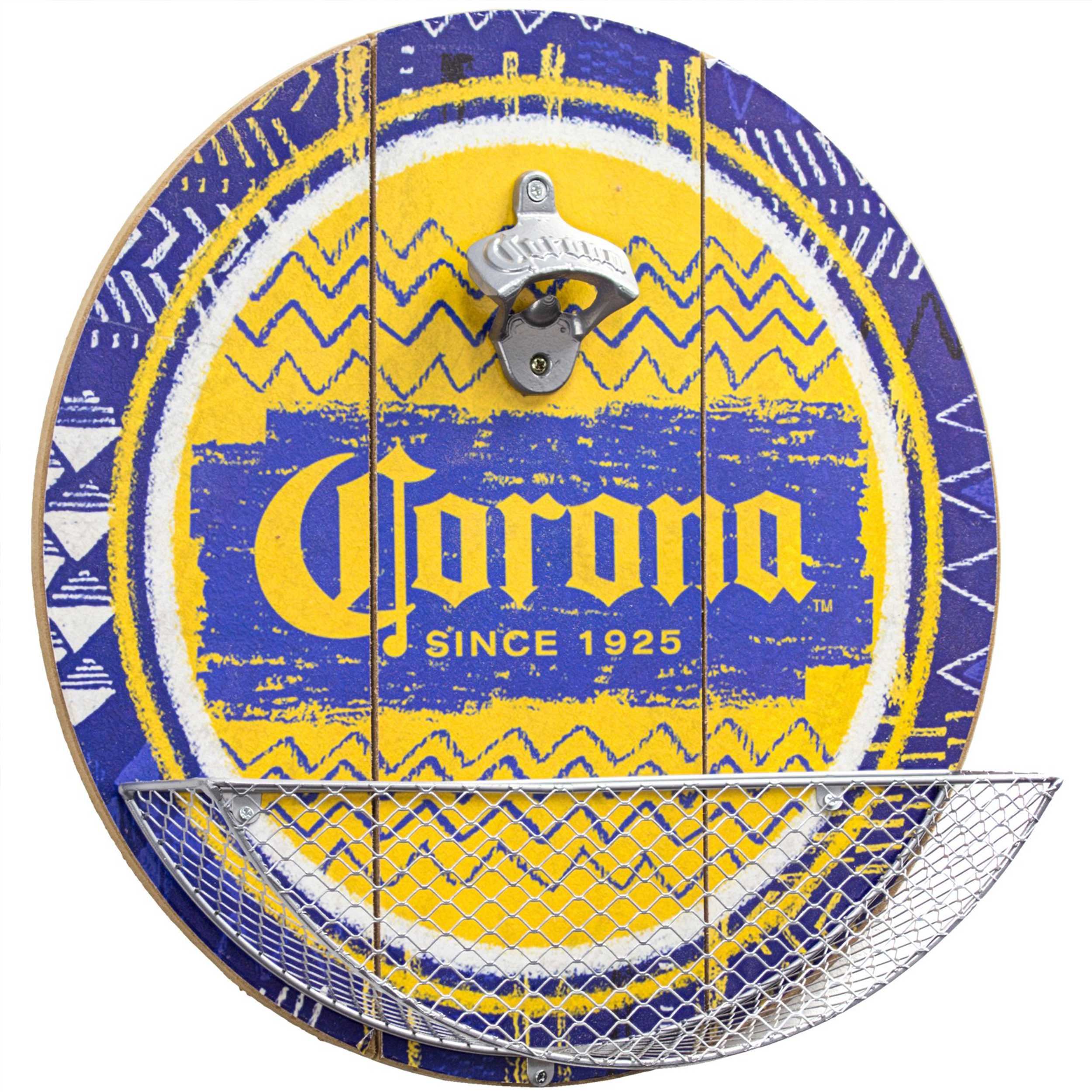 Round Bottle Opener - Corona Beer