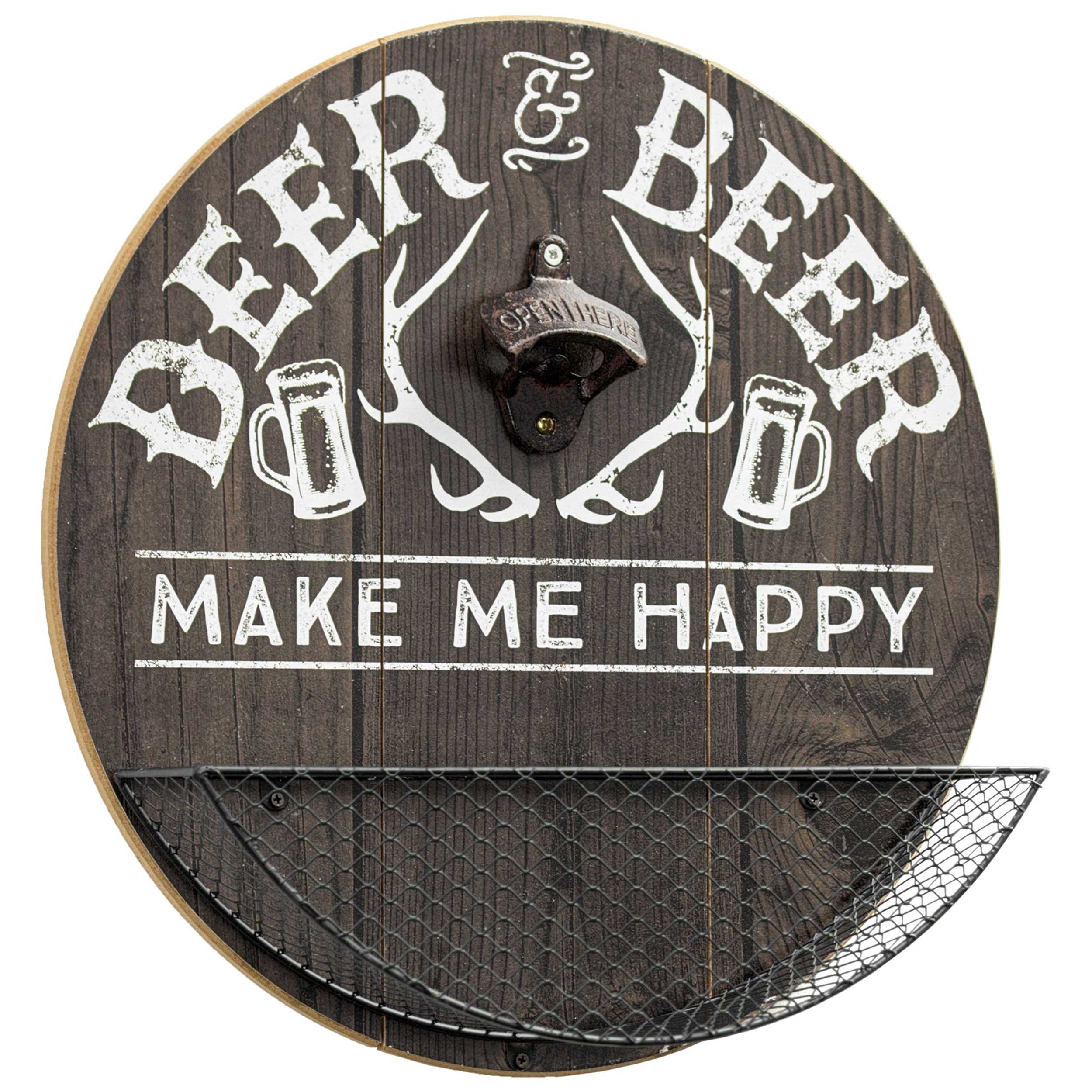 Round Bottle Opener - Deer&Beer
