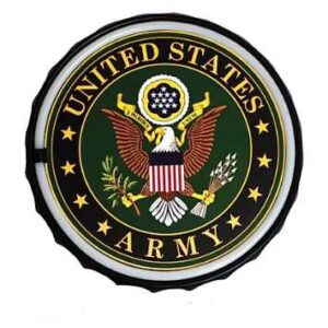 Army Round LED Bar Rope Sign