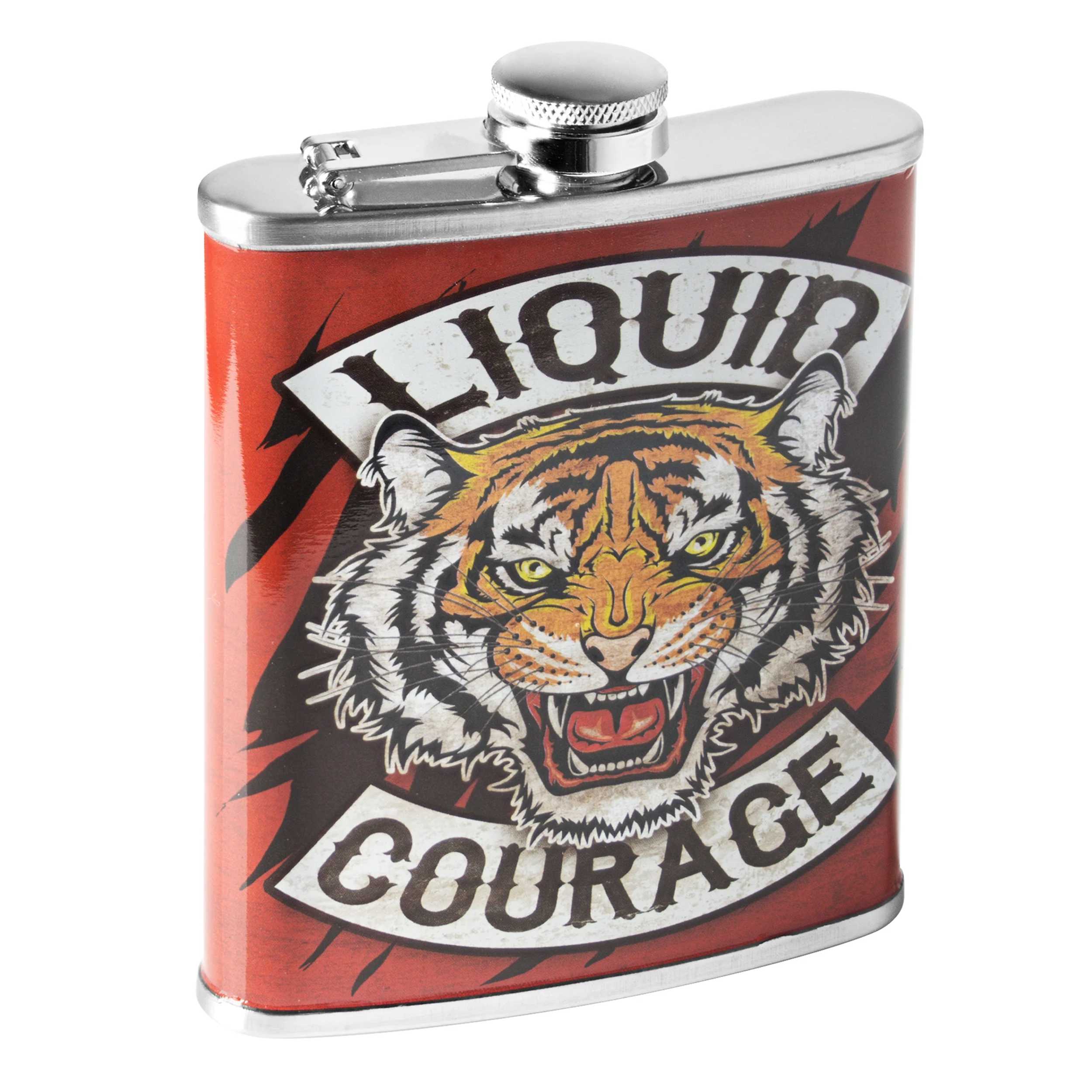 Stainless Steel Flask 8oz - Liquid Courage