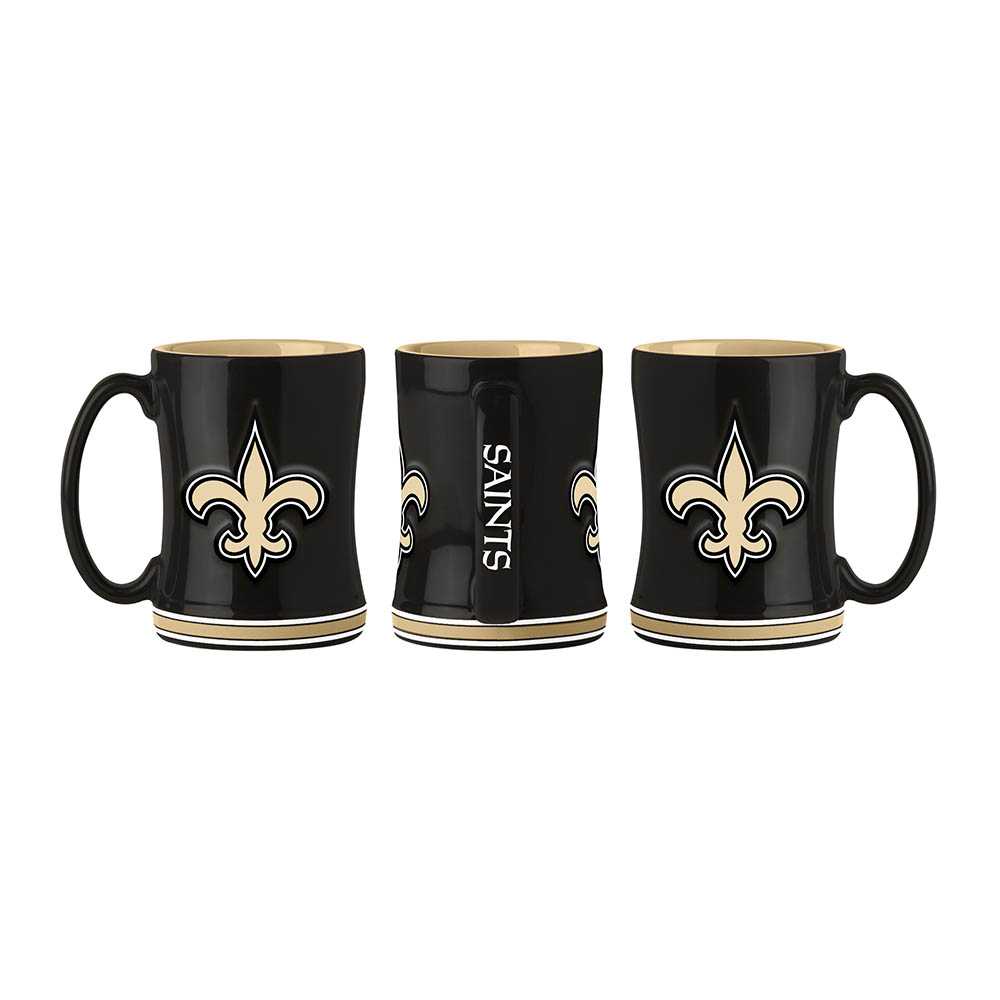 New Orleans Saints Sculpted Relief Mug