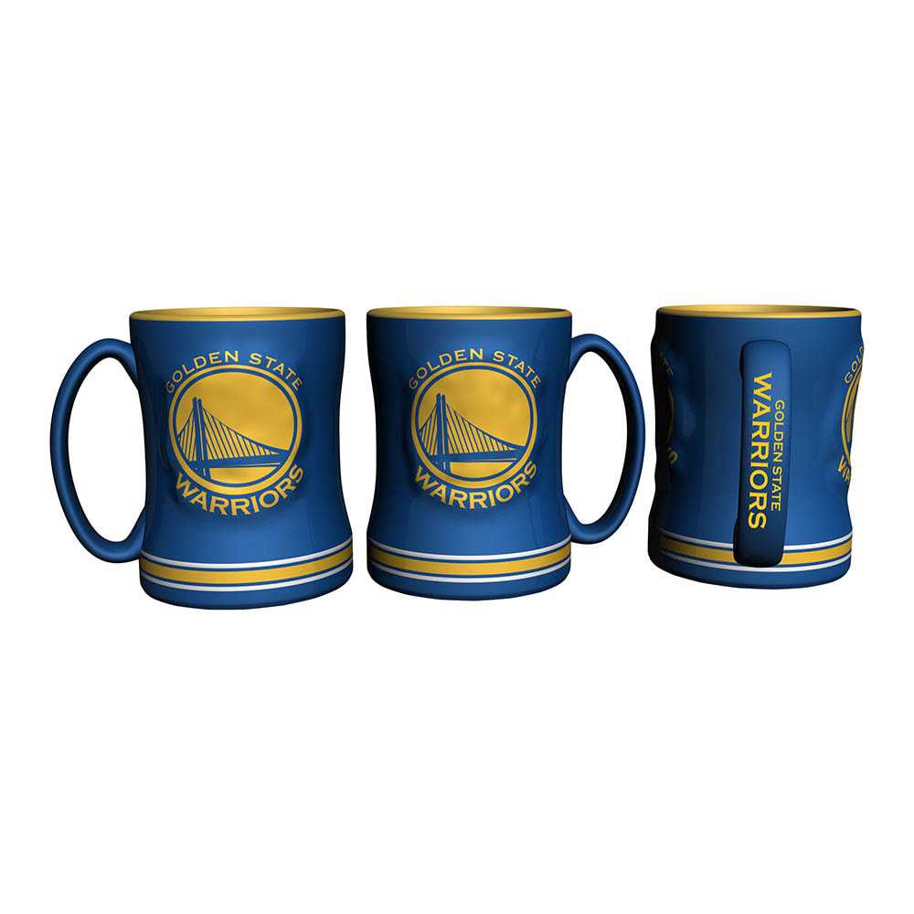 Golden State Warriors Sculpted Relief Mug