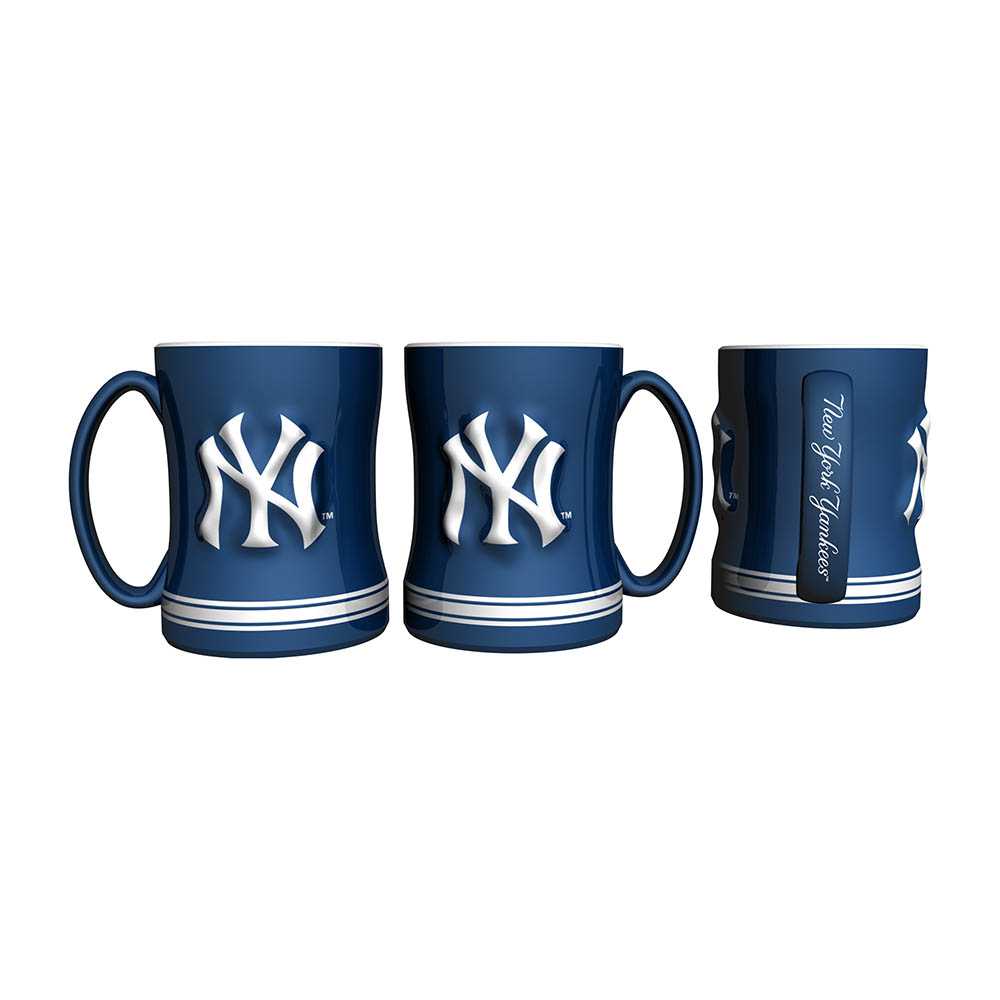 New York Yankees Sculpted Relief Mug