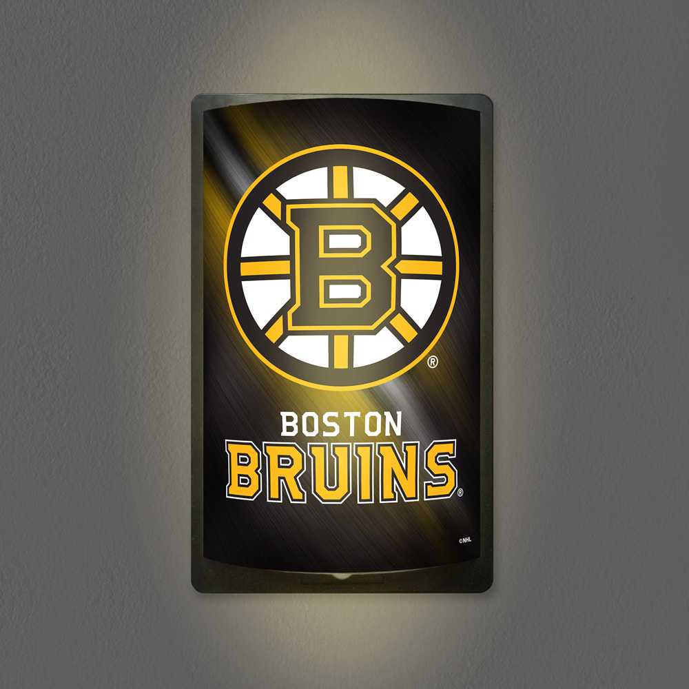 Boston Bruins MotiGlow Light Up Sign