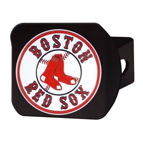 Boston Red Sox Hitch Cover-Black
