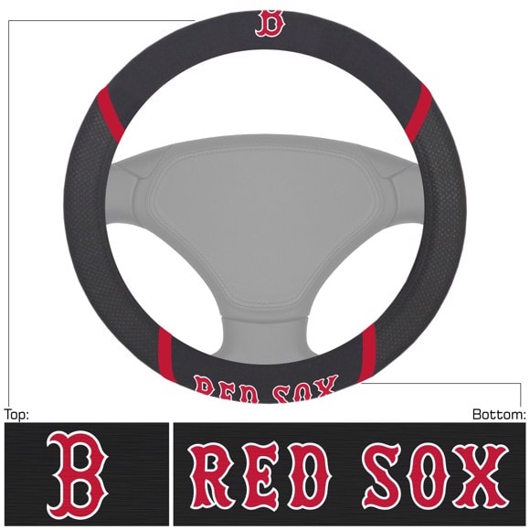 Boston Red Sox Steering Wheel Cover