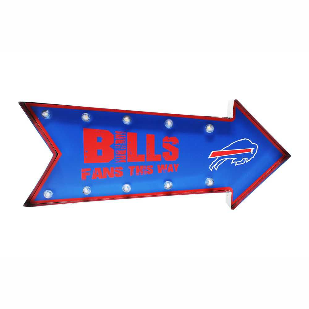 Buffalo Bills Arrow Marquee LED Sign