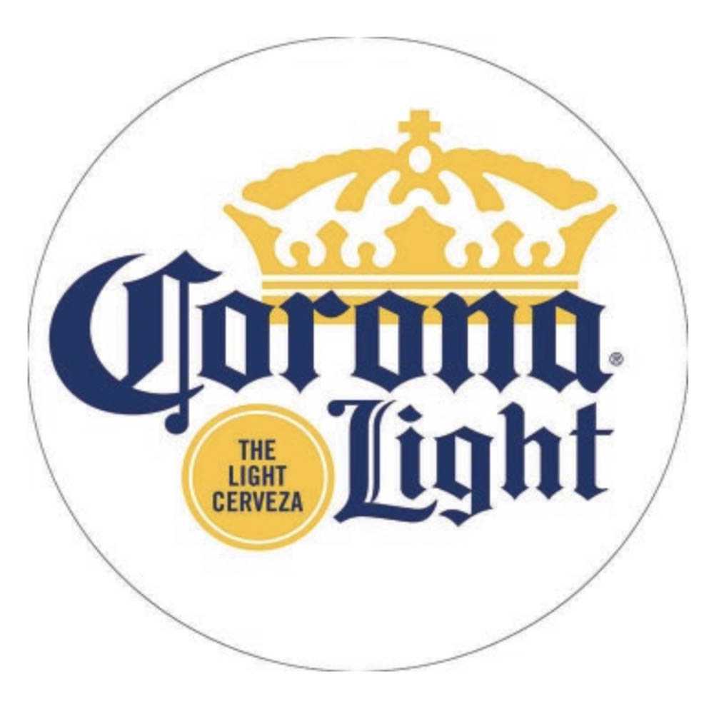 Corona Light Dome Metal Sign