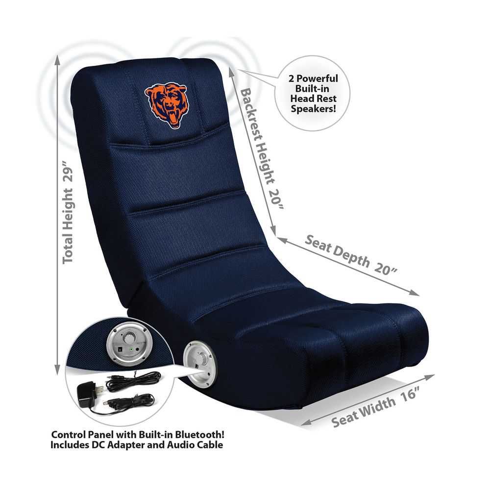 Chicago Bears Bluetooth Video Chair
