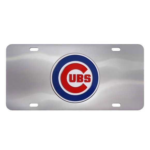 Chicago Cubs Diecast License Plate