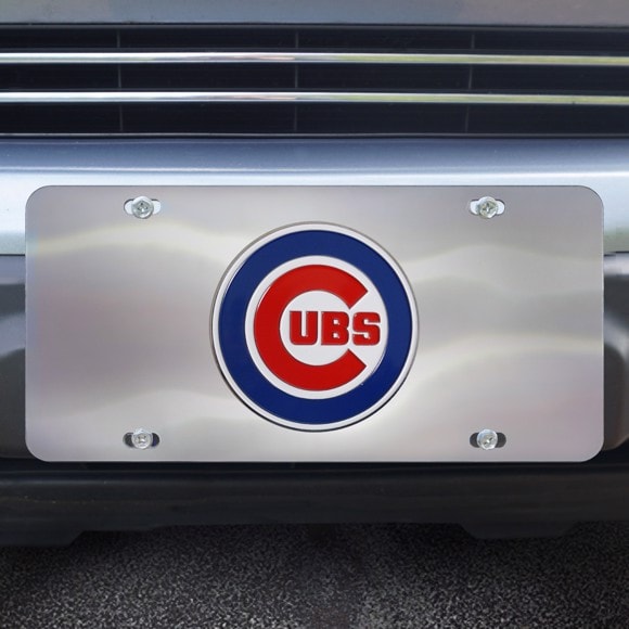 Chicago Cubs Diecast License Plate