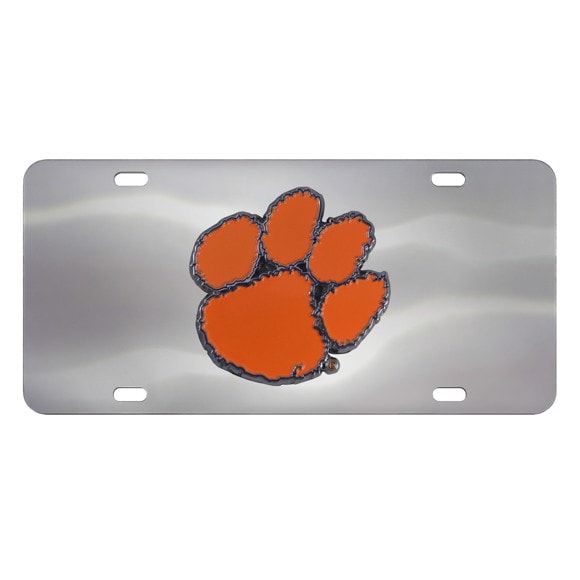 Clemson Tigers Diecast License Plate