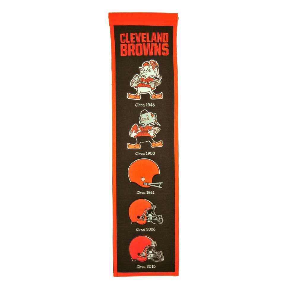 Cleveland Browns Heritage Banner