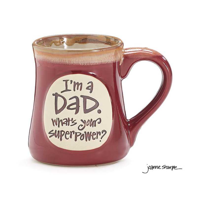 I'm Dad Superpower Porcelain Mug
