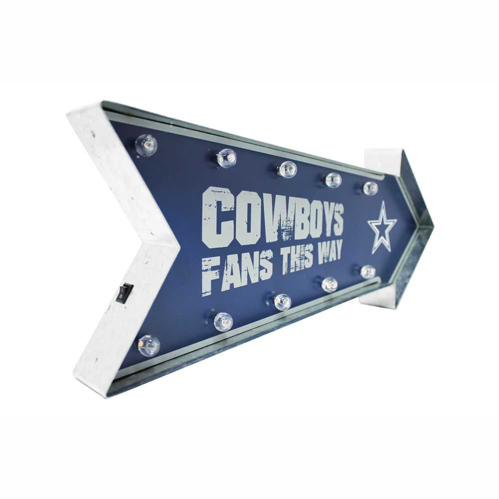 Dallas Cowboys Arrow Marquee LED Sign