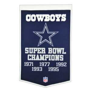 Dallas Cowboys Dynasty Banner