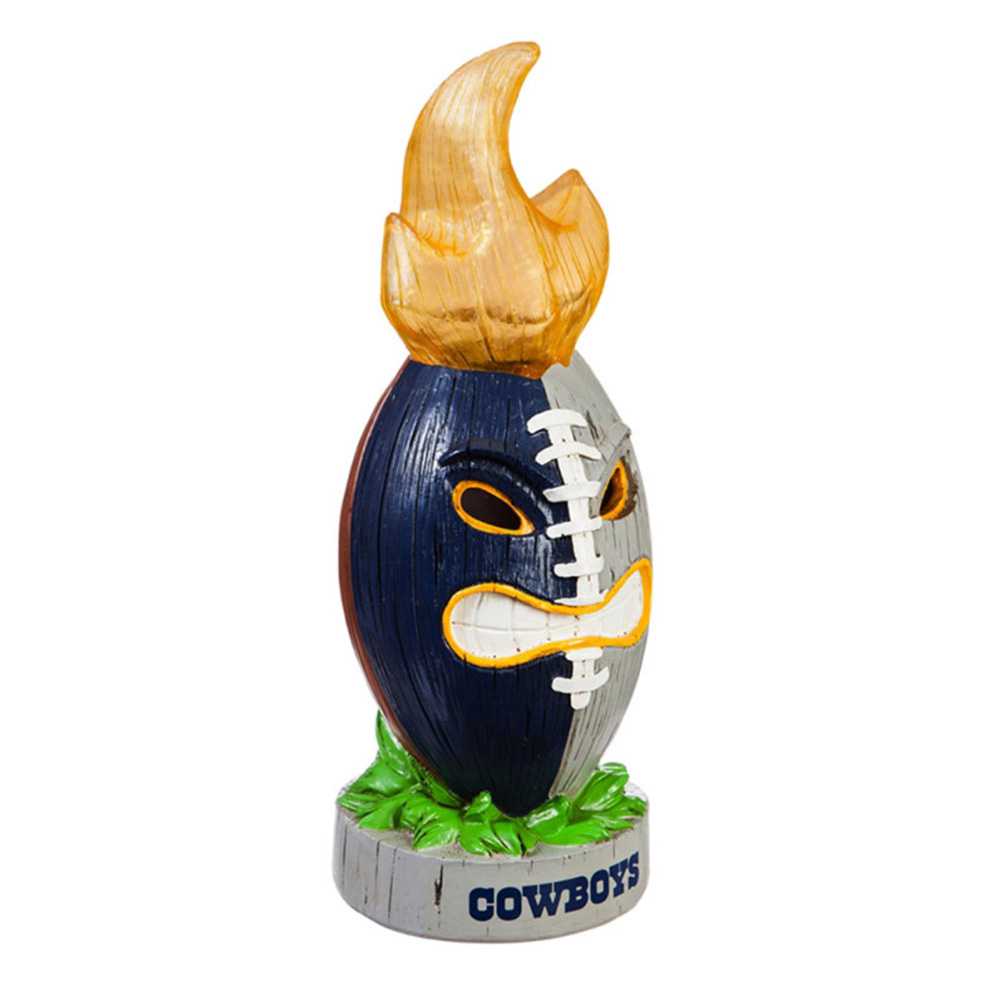 Dallas Cowboys Lit Team Football Figurine