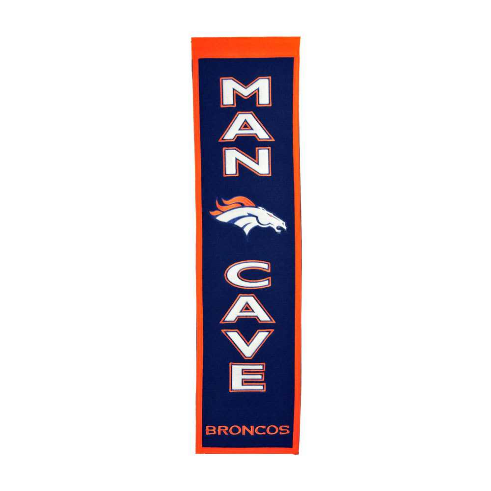 Denver Broncos Man Cave Banner