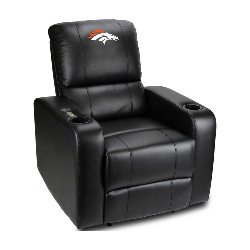 Denver Broncos Power Theater Recliner With Usb