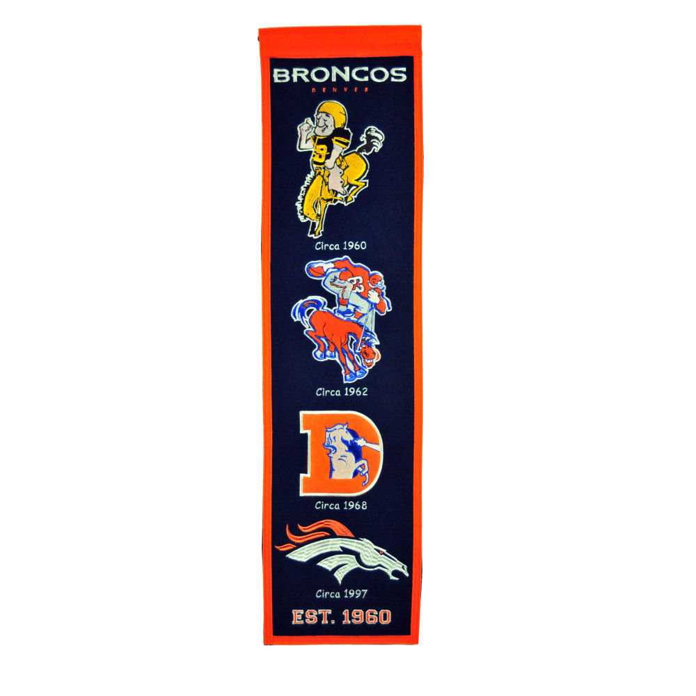 Denver Broncos Heritage Banner