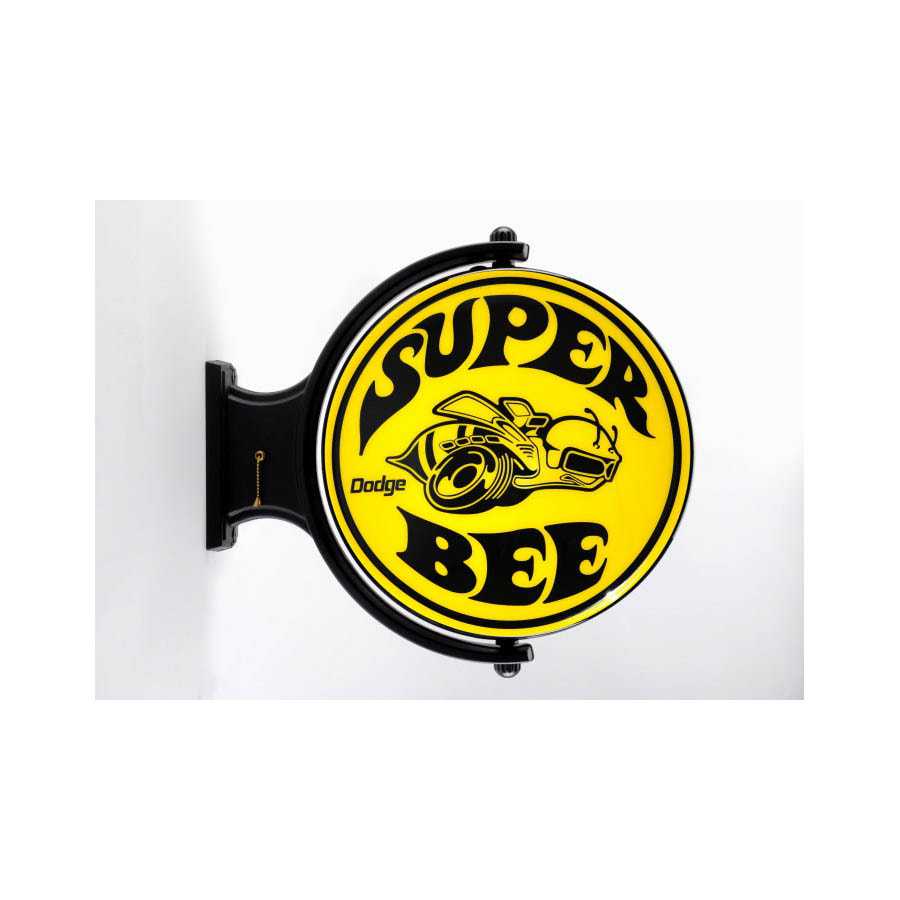Dodge Super Bee Revolving Wall Light