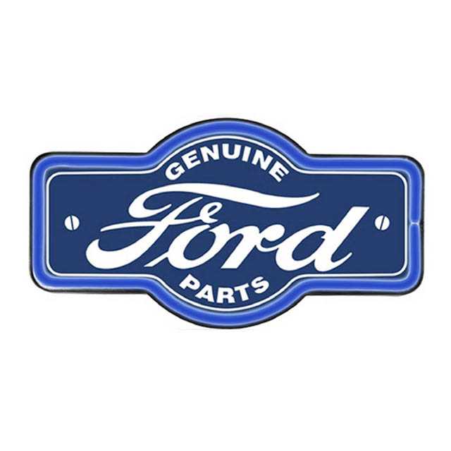 Genuine Ford Parts Marquee Shape LED Bar Rope Sign