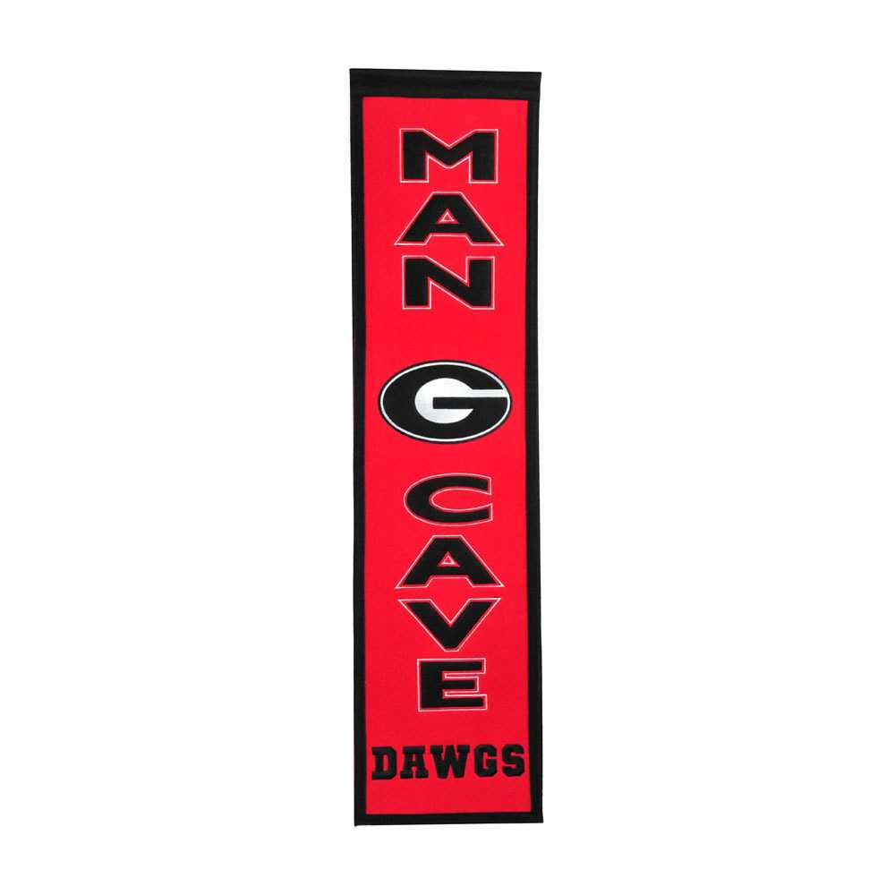 Georgia Bulldogs Man Cave Banner