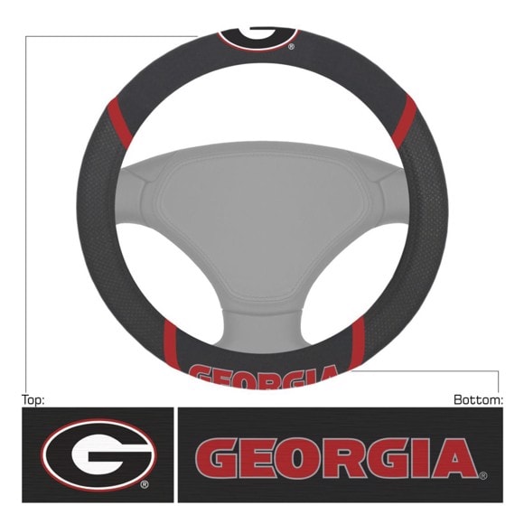 Georgia Bulldogs Steering Wheel Cover