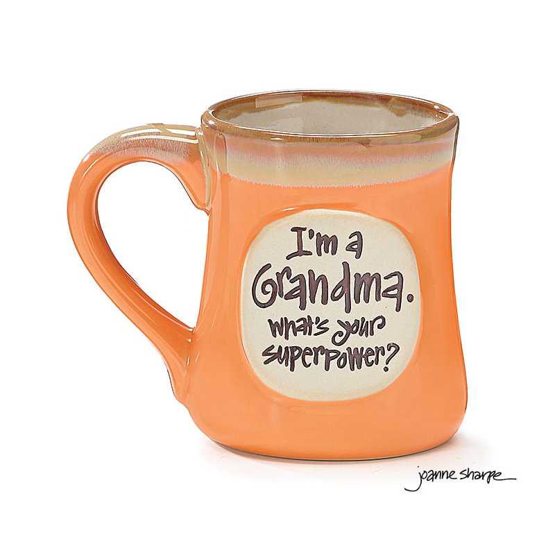 I'm A Grandma Superpower Porcelain Mug
