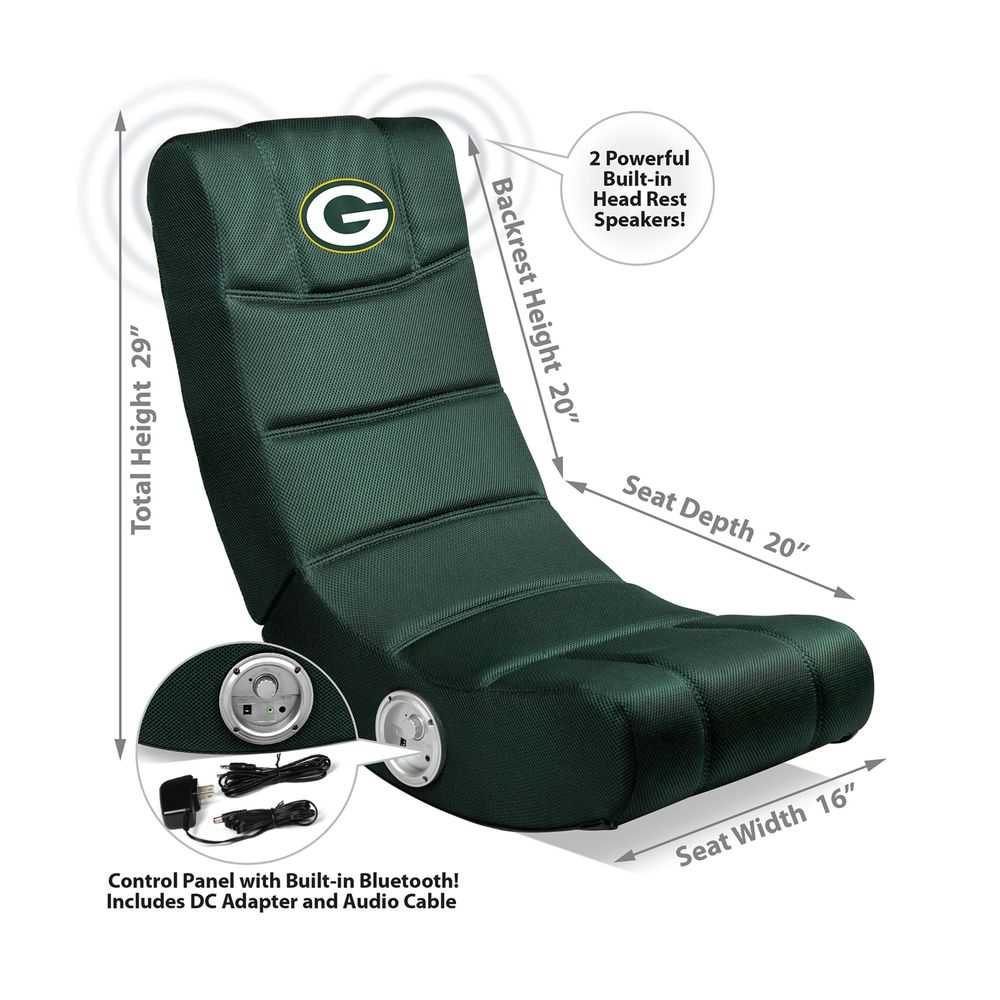 Green Bay Packers Bluetooth Video Chair