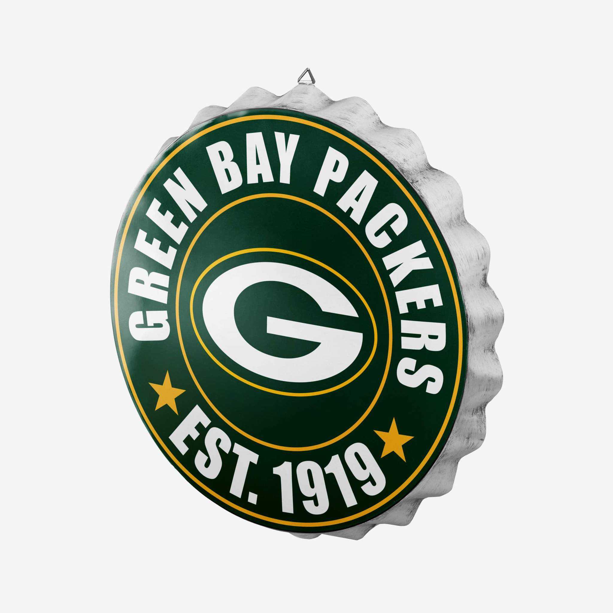 Green Bay Packers Bottle Cap Wall Sign