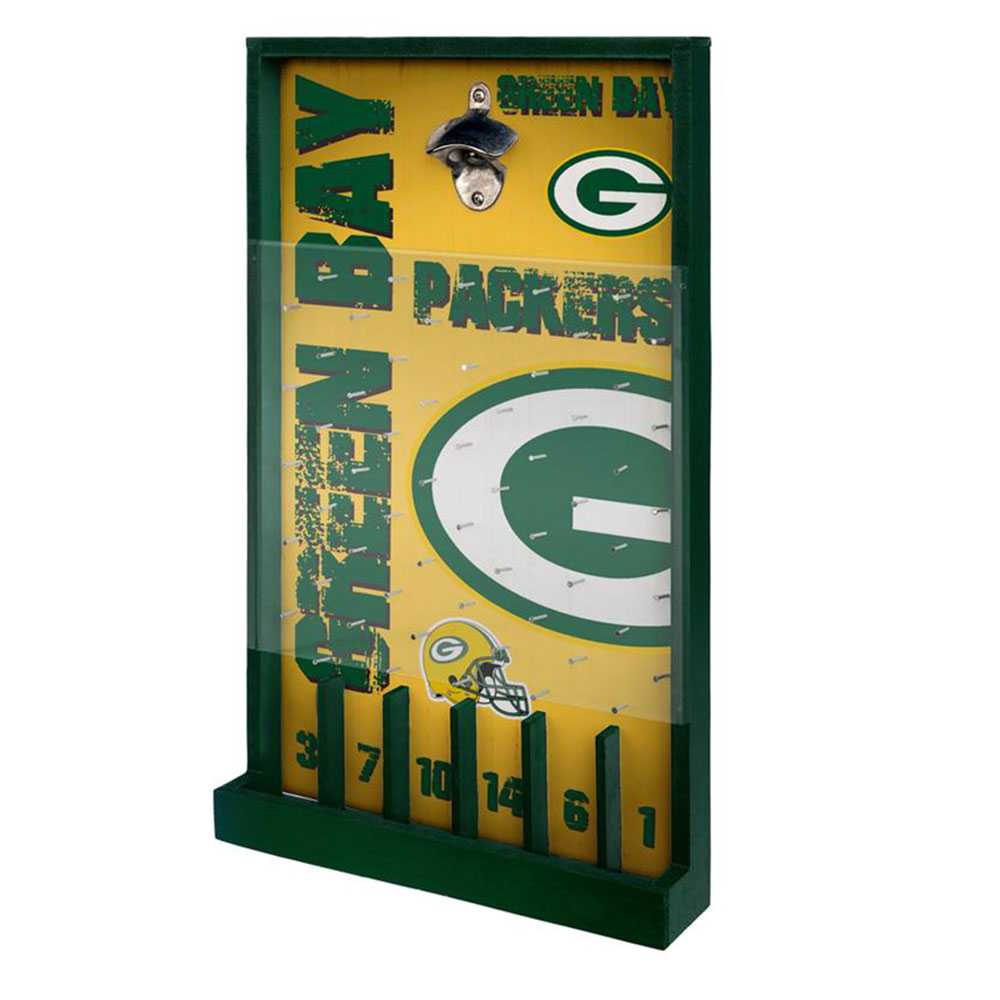 Green Bay Packers Bottle Opener Sign Game