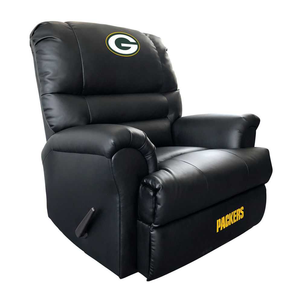 Green Bay Packers Leather Sports Recliner