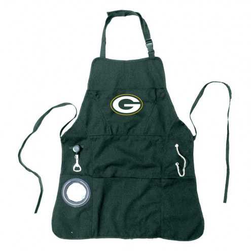 Green Bay Packers Logo Grilling Apron