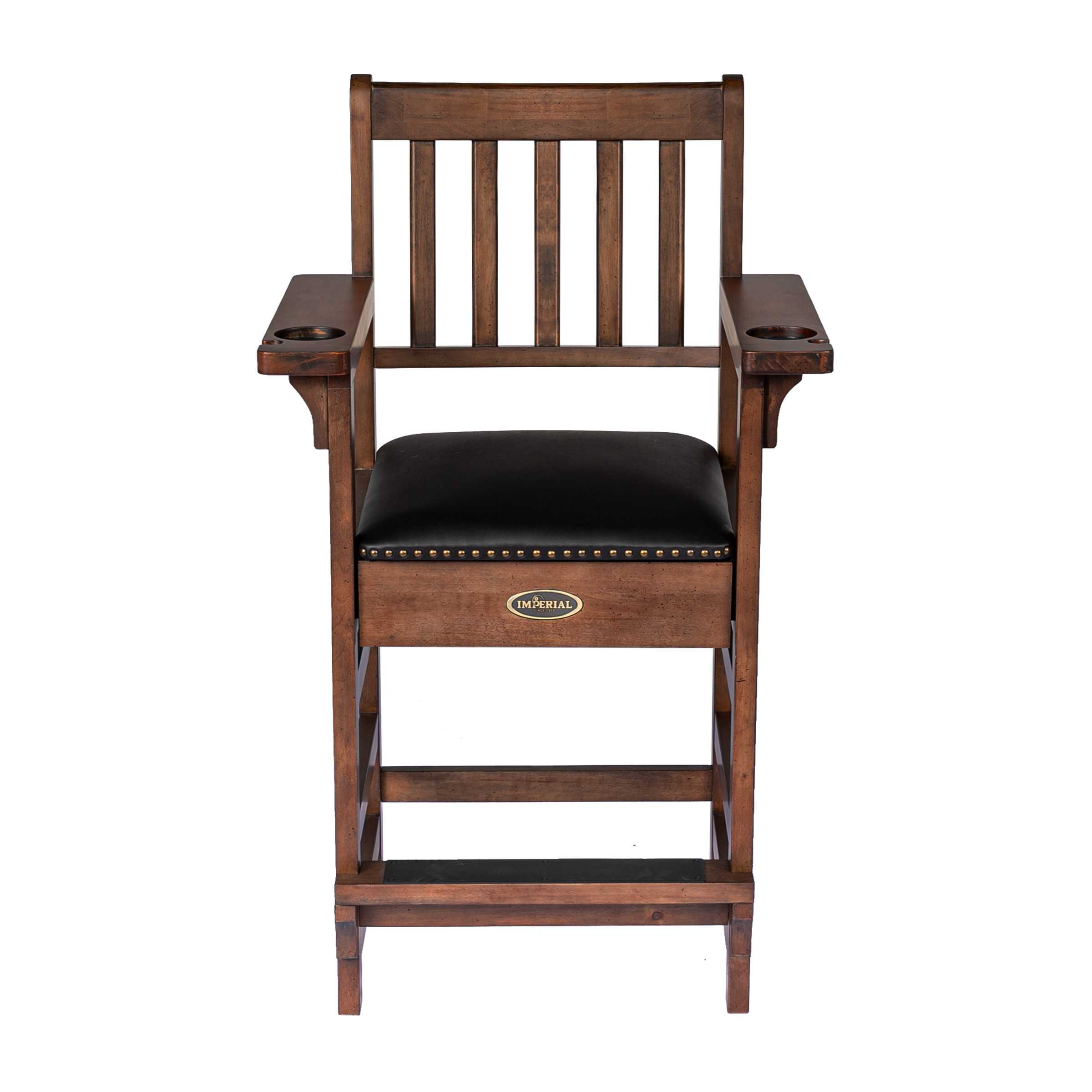 PREMIUM SPECTATOR CHAIR WITH DRAWER WHISKEY