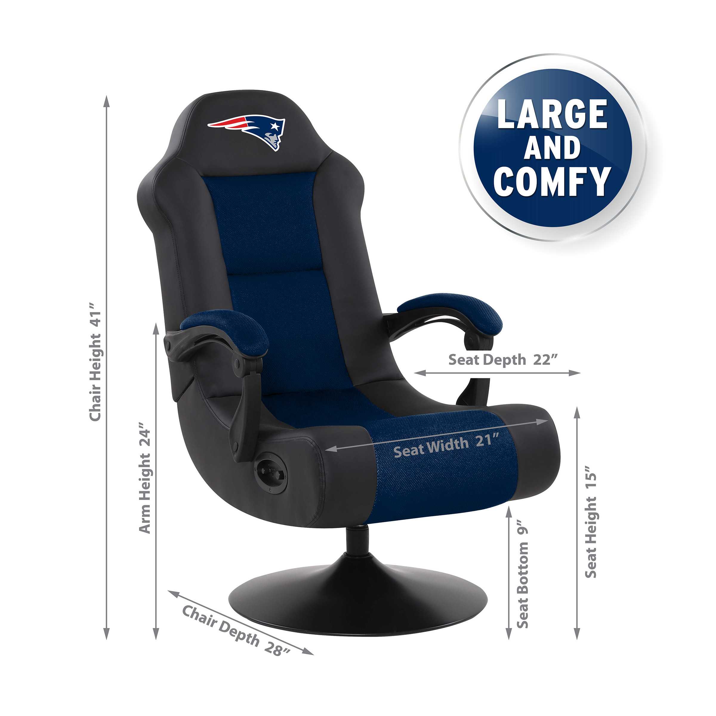 ULTRA GAME CHAIR NEW ENGLAND PATRIOTS